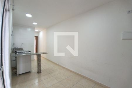 Sala de apartamento para alugar com 1 quarto, 42m² em Canto do Forte, Praia Grande