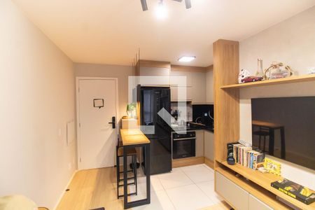 Sala e Cozinha  de apartamento para alugar com 1 quarto, 38m² em Ingá, Niterói
