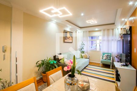 Sala de apartamento à venda com 2 quartos, 81m² em Jardim Bela Vista, Santo André