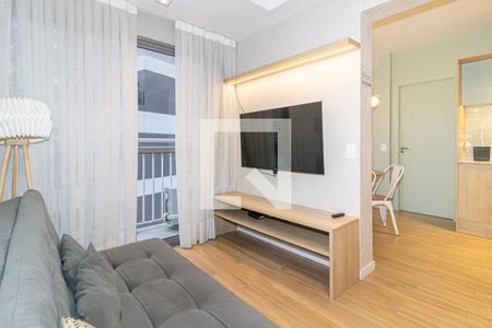 Sala de apartamento à venda com 2 quartos, 52m² em Vila Nova Conceição, São Paulo