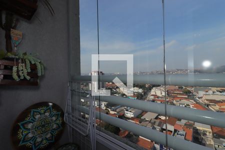 Varanda da Sala de apartamento à venda com 2 quartos, 50m² em Parque Industriario, Santo André