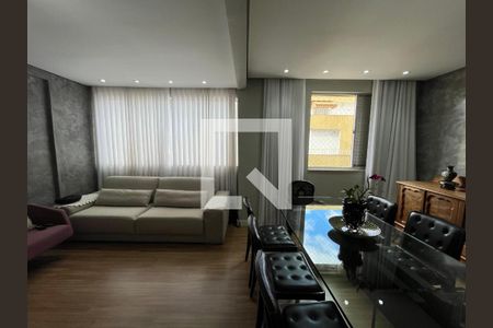 Sala de apartamento para alugar com 3 quartos, 120m² em Serra, Belo Horizonte