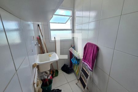 Área de Serviço de apartamento para alugar com 1 quarto, 46m² em Guilhermina, Praia Grande