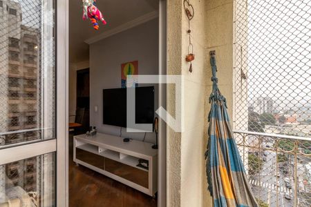 Varanda da Sala de apartamento à venda com 2 quartos, 63m² em Santana, São Paulo