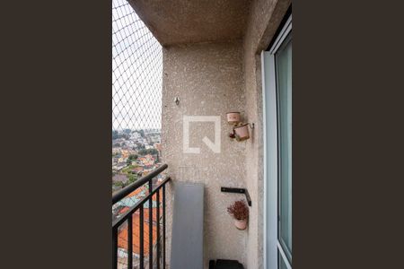 Varanda da Sala de apartamento para alugar com 2 quartos, 56m² em Centro, Diadema