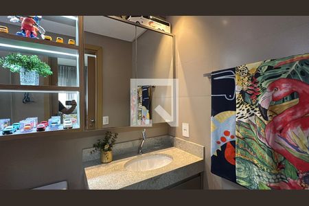 Banheiro da Suíte 3 de apartamento à venda com 4 quartos, 138m² em St. Bueno, Goiânia