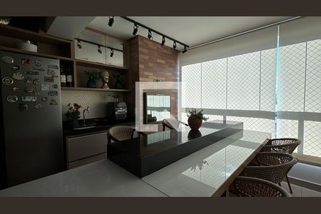 Cozinha - Area Gourmet de apartamento à venda com 4 quartos, 138m² em St. Bueno, Goiânia