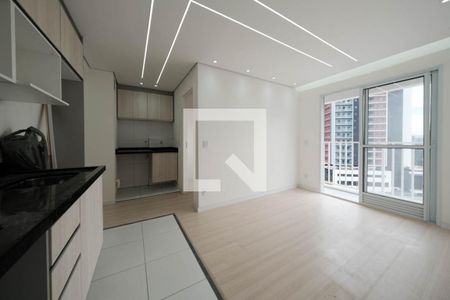 Sala/Cozinha de apartamento para alugar com 2 quartos, 39m² em Jardim Maringa, São Paulo