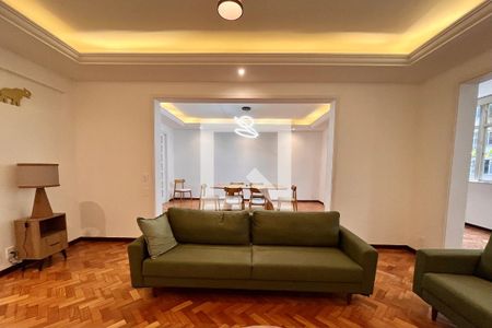 Sala  de apartamento para alugar com 4 quartos, 316m² em Copacabana, Rio de Janeiro