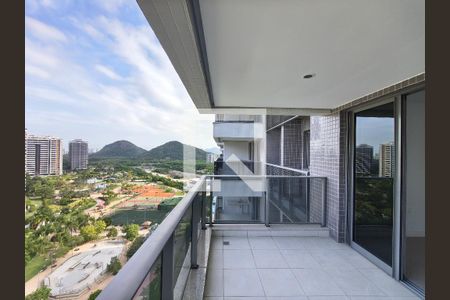 Varanda - Sala de apartamento à venda com 2 quartos, 88m² em Camorim, Rio de Janeiro