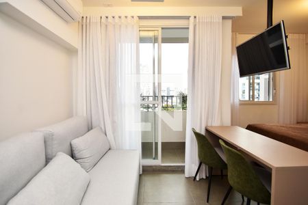 Sala de apartamento à venda com 1 quarto, 23m² em Pinheiros, São Paulo