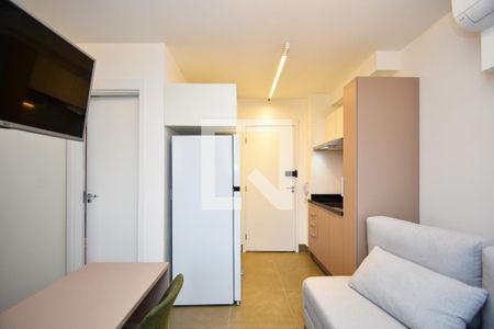 Sala de apartamento à venda com 1 quarto, 23m² em Pinheiros, São Paulo