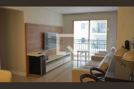 Sala Estar e Jantar de apartamento para alugar com 2 quartos, 83m² em Centro de Apoio I (alphaville), Santana de Parnaíba