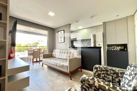 Sala de apartamento para alugar com 2 quartos, 60m² em Vila Paulista, São Paulo