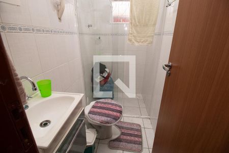 Banheiro da Suíte de casa à venda com 4 quartos, 160m² em Sítio Cercado, Curitiba
