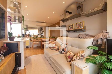Sala de apartamento à venda com 2 quartos, 65m² em Mirandópolis, São Paulo