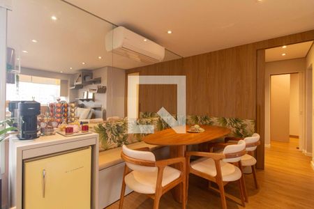 Sala de apartamento à venda com 2 quartos, 65m² em Mirandópolis, São Paulo