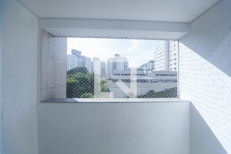 Varanda da Sala de apartamento para alugar com 2 quartos, 61m² em Buritis, Belo Horizonte