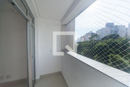 Varanda da Sala de apartamento para alugar com 2 quartos, 61m² em Buritis, Belo Horizonte