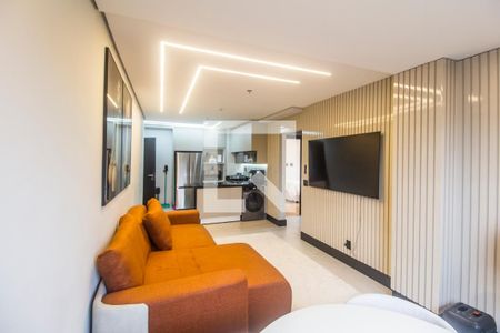 Sala  de apartamento à venda com 2 quartos, 60m² em Empresarial 18 do Forte, Barueri