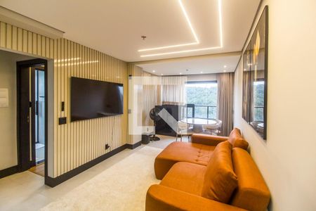Sala  de apartamento à venda com 2 quartos, 60m² em Empresarial 18 do Forte, Barueri