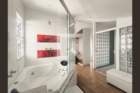 Banheiro da Suíte 1 de casa de condomínio à venda com 5 quartos, 250m² em Jardim Rosaura, Jundiaí