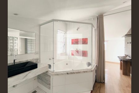 Banheiro da Suíte 1 de casa de condomínio à venda com 5 quartos, 250m² em Jardim Rosaura, Jundiaí
