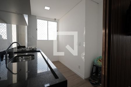Cozinha de apartamento para alugar com 2 quartos, 38m² em Parque das Nações, Santo André