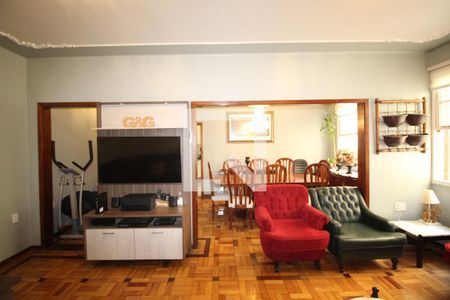 Sala de apartamento à venda com 3 quartos, 137m² em Santana, Porto Alegre