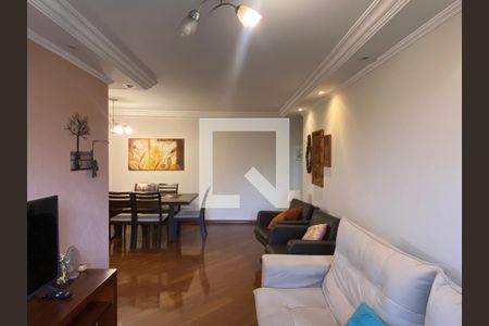 Sala de apartamento à venda com 3 quartos, 76m² em Cidade das Flores, Osasco