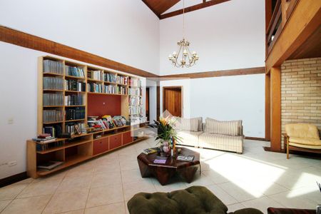 Sala de Estar de casa de condomínio para alugar com 5 quartos, 600m² em Jardim Mediterraneo, Cotia