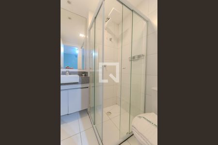 Banheiro de apartamento à venda com 1 quarto, 23m² em Bela Vista, São Paulo