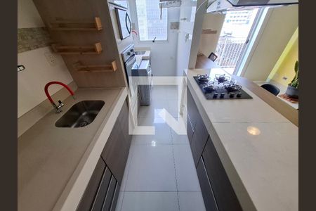 Cozinha e Área de Serviço  de apartamento para alugar com 2 quartos, 62m² em Lapa, Rio de Janeiro
