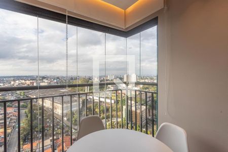 Varanda da sala de apartamento à venda com 2 quartos, 51m² em Centro, Diadema