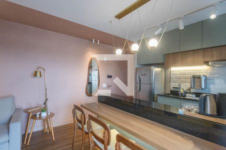 Sala  de apartamento à venda com 2 quartos, 51m² em Centro, Diadema