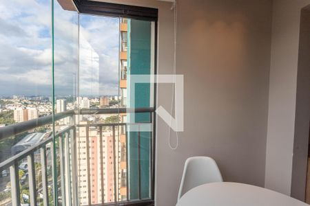 Varanda da sala de apartamento à venda com 2 quartos, 51m² em Centro, Diadema