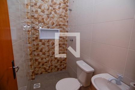 Banheiro de apartamento para alugar com 1 quarto, 39m² em Jardim Algarve, Viamão