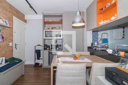 Sala de Jantar de apartamento para alugar com 1 quarto, 43m² em Itaim Bibi, São Paulo