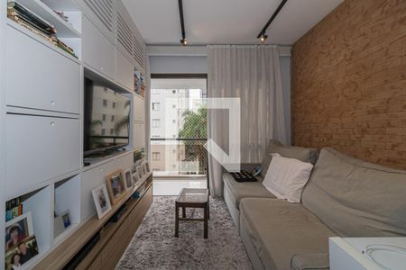 Sala de apartamento para alugar com 1 quarto, 43m² em Itaim Bibi, São Paulo