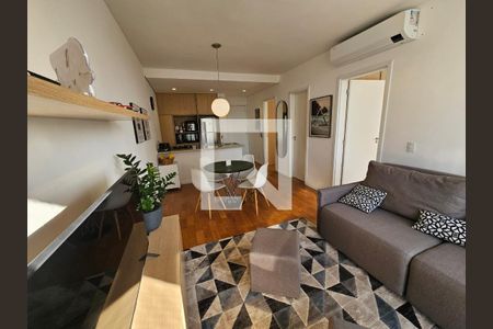 Sala  de apartamento à venda com 2 quartos, 53m² em Cidade São Francisco, Osasco