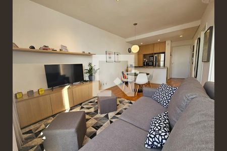 Sala  de apartamento à venda com 2 quartos, 53m² em Cidade São Francisco, Osasco