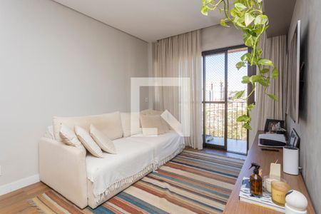 Sala de apartamento à venda com 3 quartos, 77m² em Vila Campo Grande, São Paulo