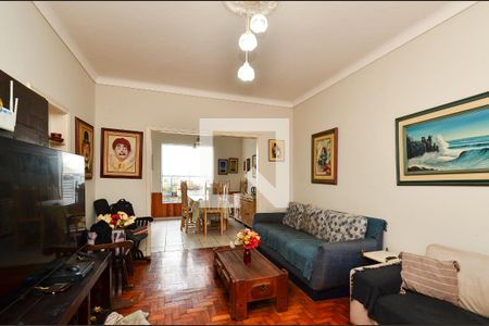 Sala de estar de casa à venda com 4 quartos, 308m² em Serra, Belo Horizonte