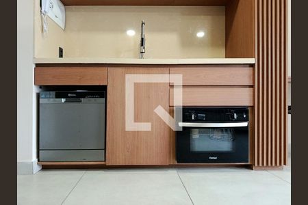 Cozinha de kitnet/studio à venda com 1 quarto, 28m² em Pinheiros, São Paulo