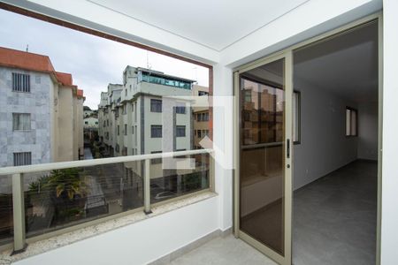 VARANDA de apartamento para alugar com 3 quartos, 110m² em Salgado Filho, Belo Horizonte