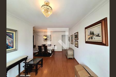 Sala de apartamento para alugar com 3 quartos, 94m² em Indianópolis, São Paulo
