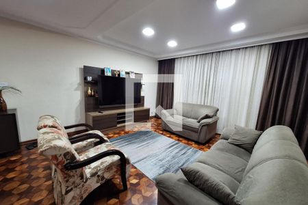 Sala  de casa à venda com 3 quartos, 187m² em Campestre, Santo André