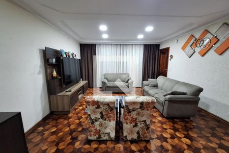 Sala  de casa à venda com 3 quartos, 187m² em Campestre, Santo André