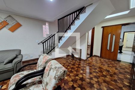 Sala  de casa à venda com 3 quartos, 187m² em Campestre, Santo André