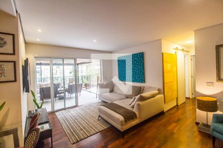 Sala  de apartamento à venda com 2 quartos, 141m² em Alphaville Conde Ii, Barueri